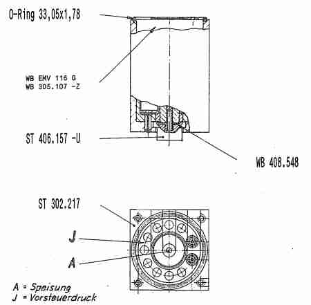 Elektromagnetventil EMV 126 WB 407 278